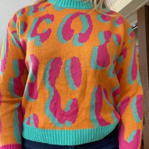 Leopard Print Sweater